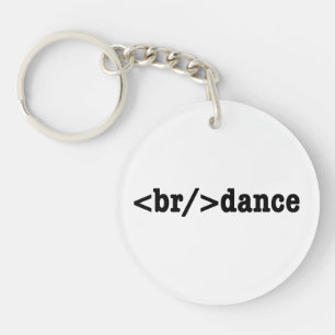 breakdance HTML-Code Schlüsselanhänger
