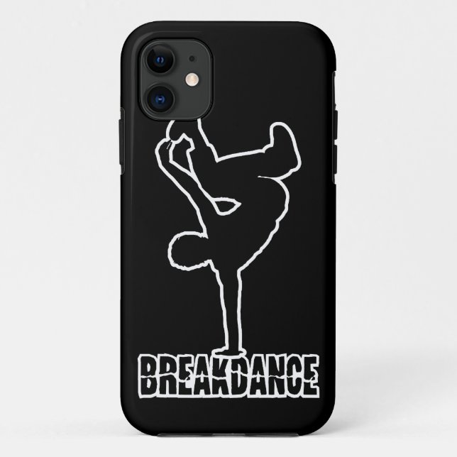 Breakdance kundenspezifischer FarbeiPhone Fall Case-Mate iPhone Hülle (Rückseite)