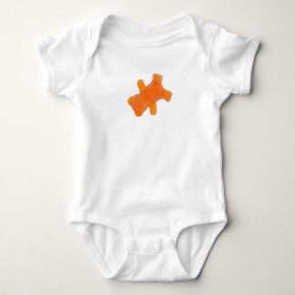 Breakdance Orange Gummibär - Süß und cool Baby  Strampler