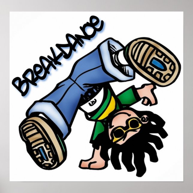 Breakdance poster (Vorne)