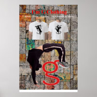Breakdance Poster von I'm G Clothing