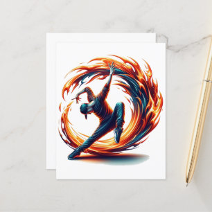 Breakdance Street Fire with Urban Energy