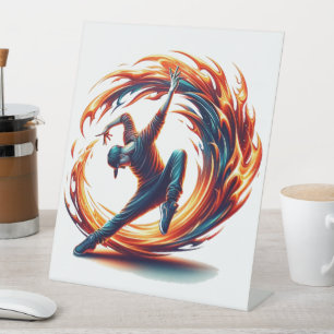 Breakdance Street Fire with Urban Energy Sockelschild