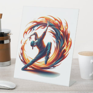 Breakdance Street Fire with Urban Energy Sockelschild