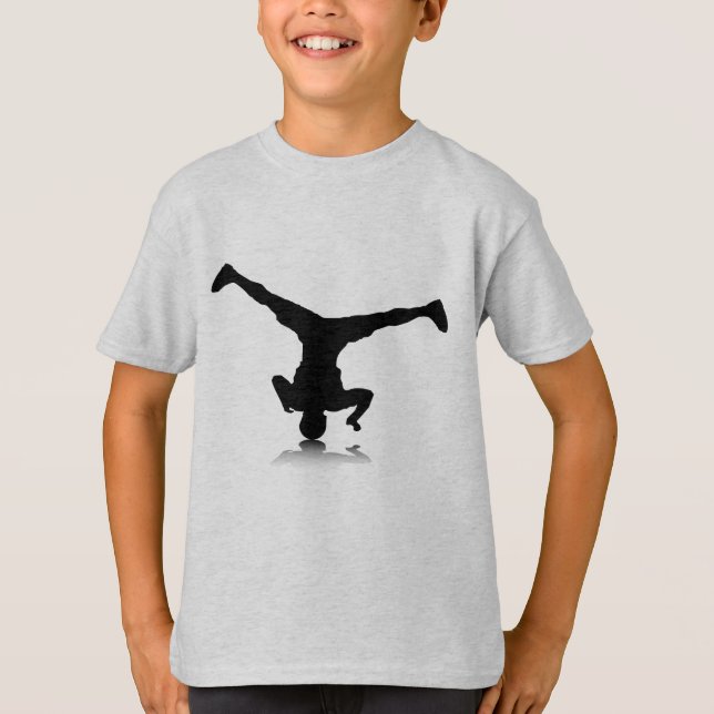 Breakdancer (Drehbeschleunigung) T-Shirt (Vorderseite)