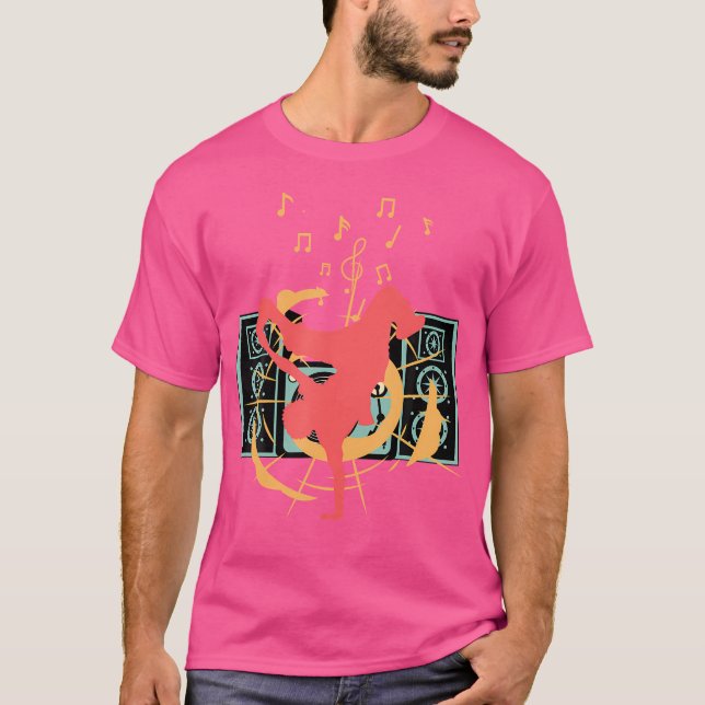 Breakdancer Hip Hop Coreographer T-Shirt (Vorderseite)