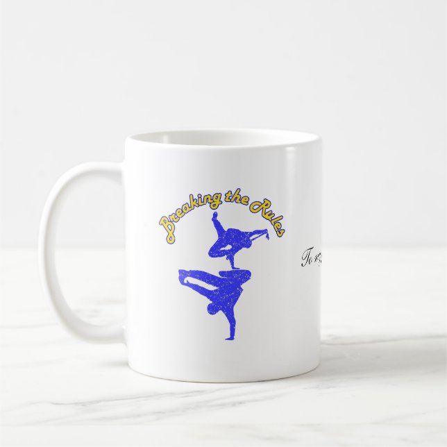 Breakdancing 2024 Paris Olympia Kaffeetasse (Links)