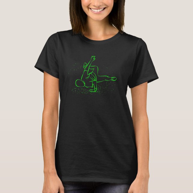 Breakdancing Breakdancer T-Shirt (Vorderseite)