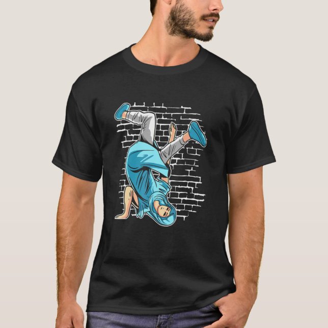 Breakdancing Maria Mutter Jesu   Breakdance Hip T-Shirt (Vorderseite)