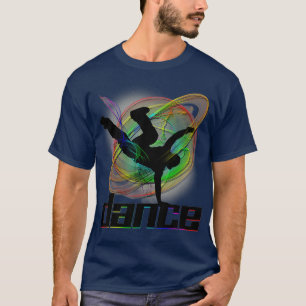 Breakdancing Streetdance Schnelle Bewegung Tanzen T-Shirt