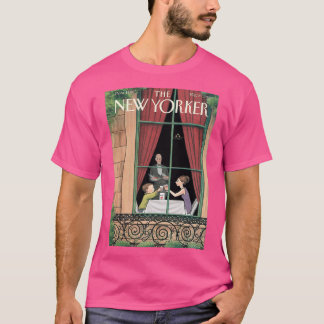 Breakfes The New Yorker Poster T-Shirt
