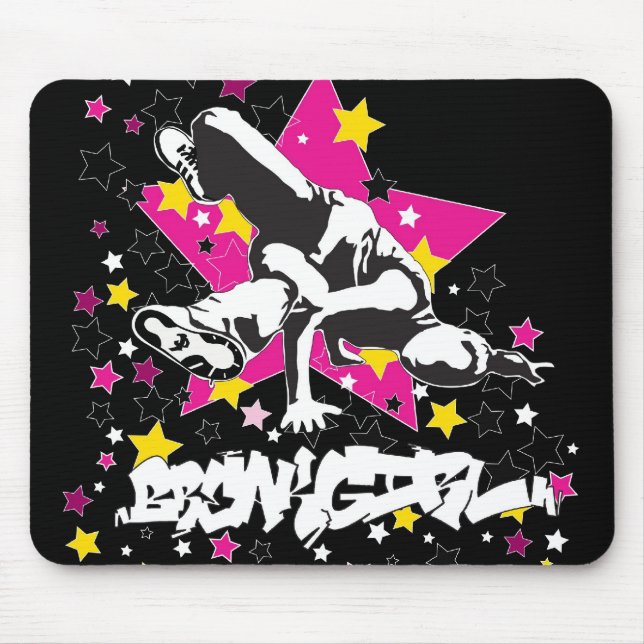 Breakgirl Mousepad (Vorne)