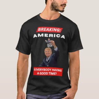 Breaking America Anti-Trump Tarife Hands aus dem J T-Shirt