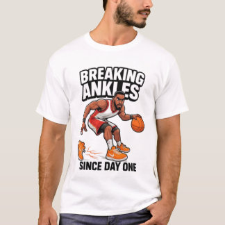 Breaking Ankles Basketball Streetwear gym gift T-Shirt