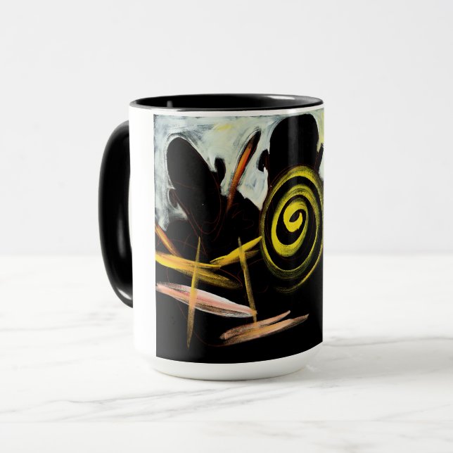 Breaking Barriers Jazzart Tasse (Vorderseite Links)