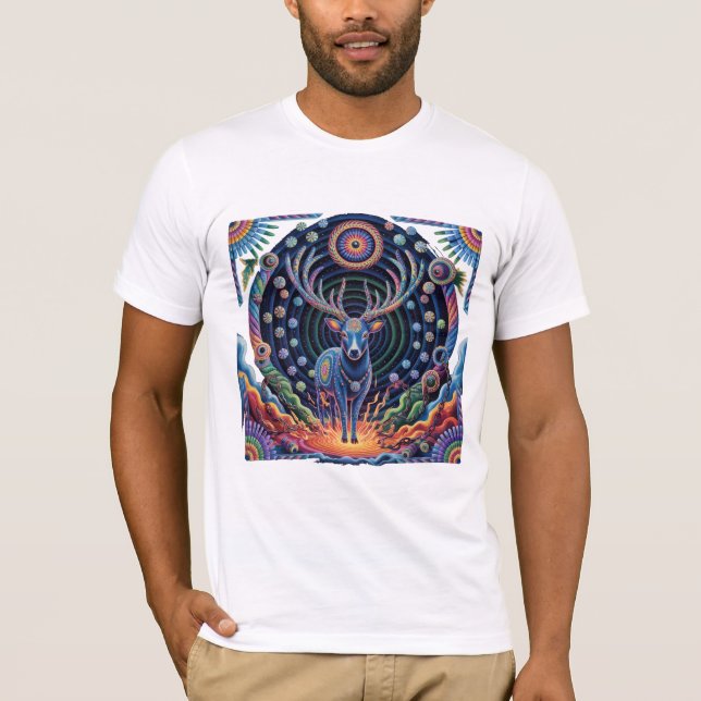 Breaking Chains | Indigene aztec Art | Peyote T-Shirt (Vorderseite)