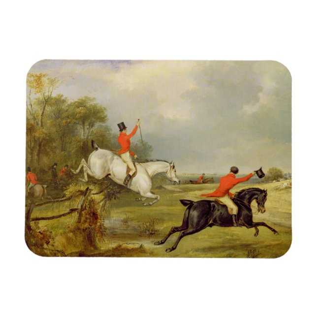 Breaking Cover, Bachelor's Hall (Öl auf Leinwand) Magnet (Horizontal)