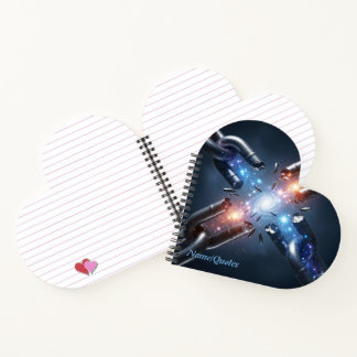 Breaking Free – Explosive Kraftkette Notizbuch