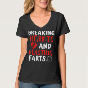 Breaking Hearts and Blasting Furzen Valentinstag T-Shirt