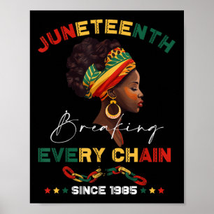 Breaking Jede Kette seit 1865 Frauen Männer Junete Poster