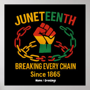 Breaking Jede Kette seit 1865 - Freed im Juni Poster
