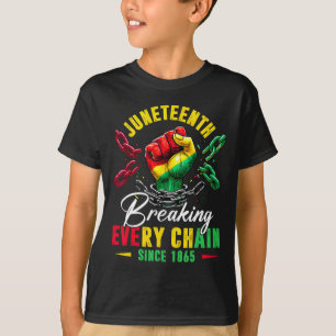 Breaking Jede Kette seit 1865 Männer Frauen Kinder T-Shirt
