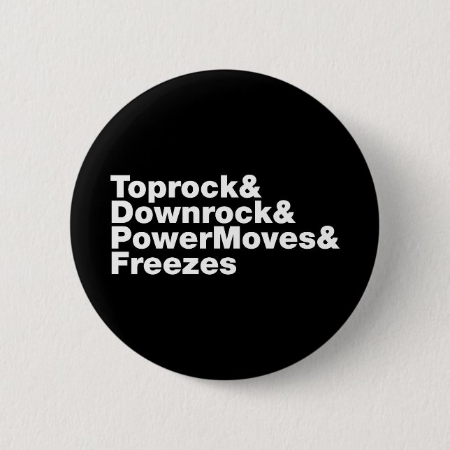 Breaking Moves (Breakdance) Button (Vorderseite)