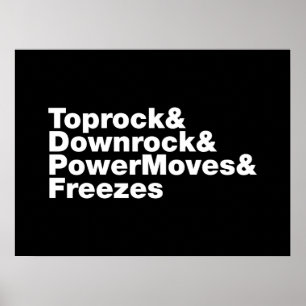 Breaking Moves (Breakdance) Poster