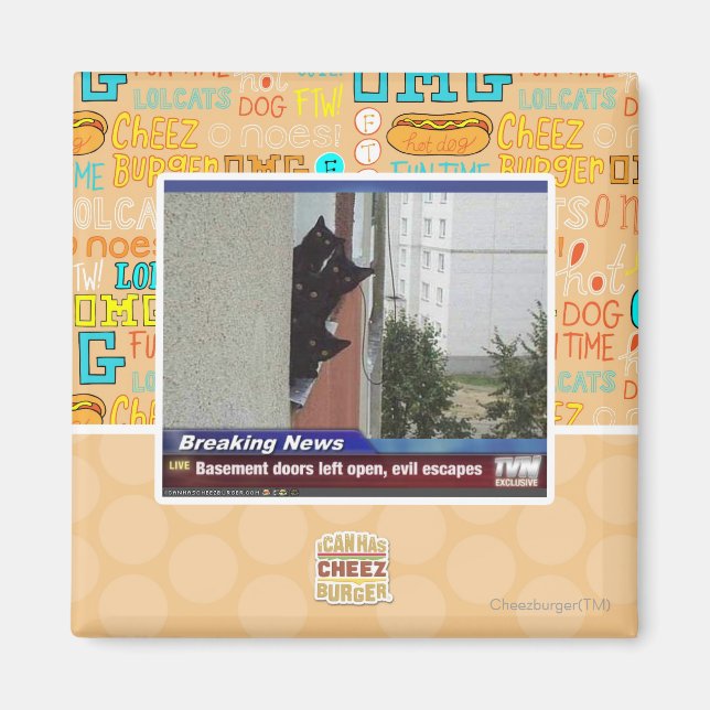 Breaking News 2 Magnet (Vorne)