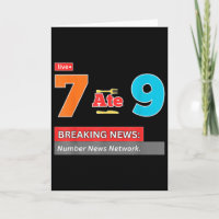Breaking News 7 Aß 9 Mathe-Witz Funny 67 Meme Hall