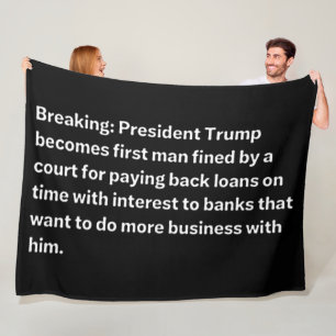 BREAKING NEWS FLEECEDECKE