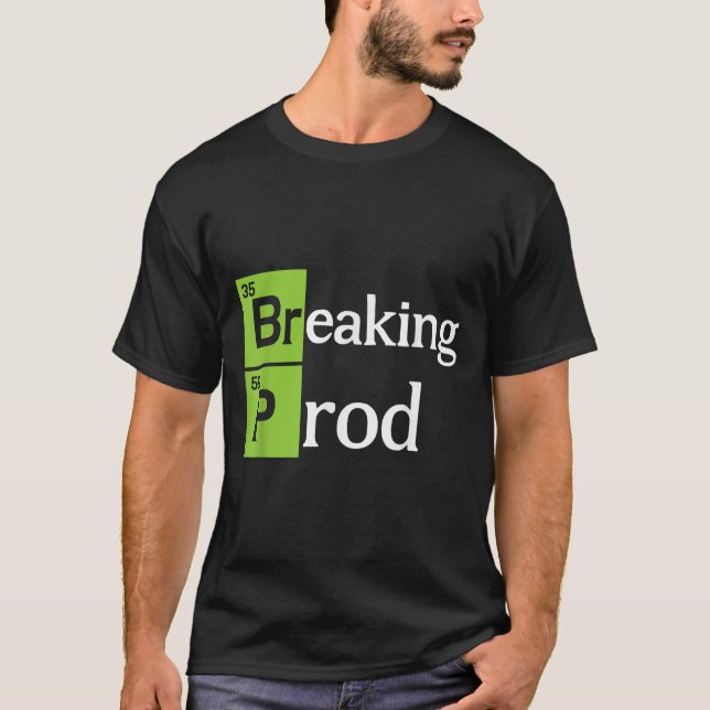Breaking Prod Funny Dev Ops T - Shirt.png T-Shirt (Vorderseite)