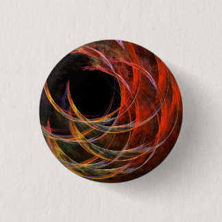 Breaking the Circle Abstrakt Art Button (round)