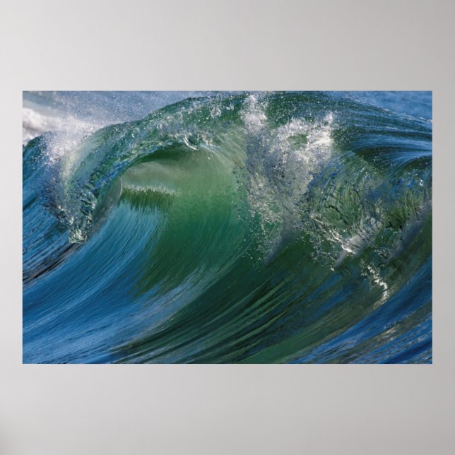 Breaking Wave Poster (Vorne)