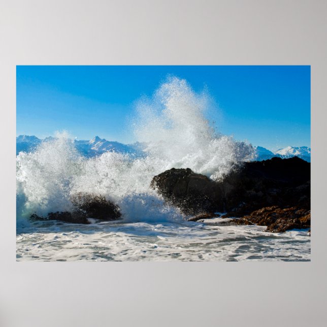 Breaking Wave Poster (Vorne)