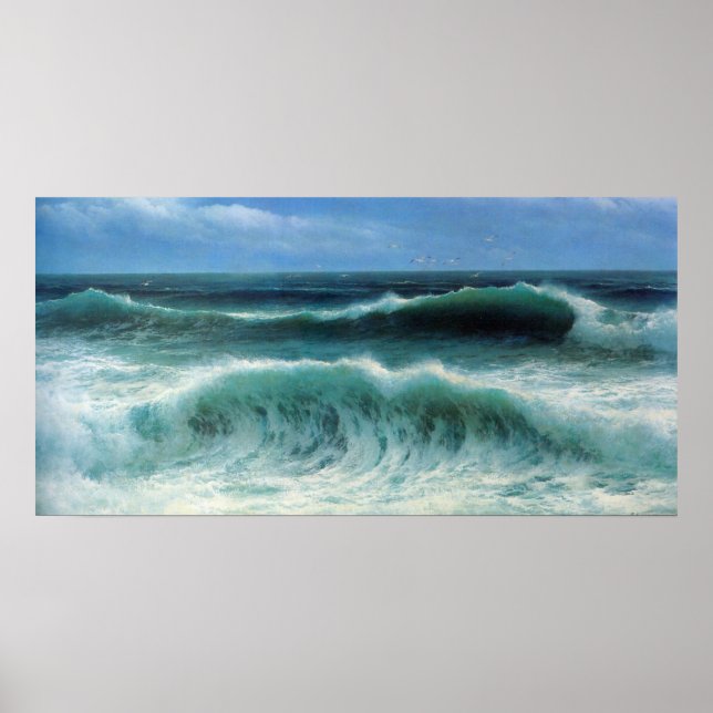 Breaking Waves Poster (Vorne)