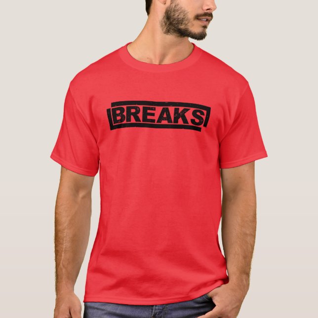 Breaks-Kontur T-Shirt (Vorderseite)