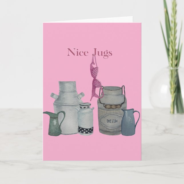 Breast cancer awareness greeting card karte (Vorderseite)