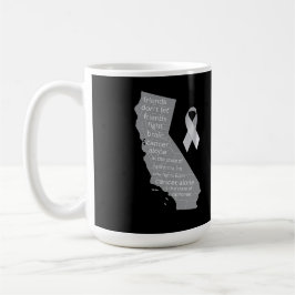 Breast Cancer Awareness in California Kaffeetasse