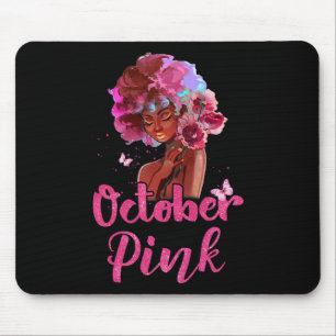 Breast Cancer Awareness In October We Wear Pink Bl Mousepad
