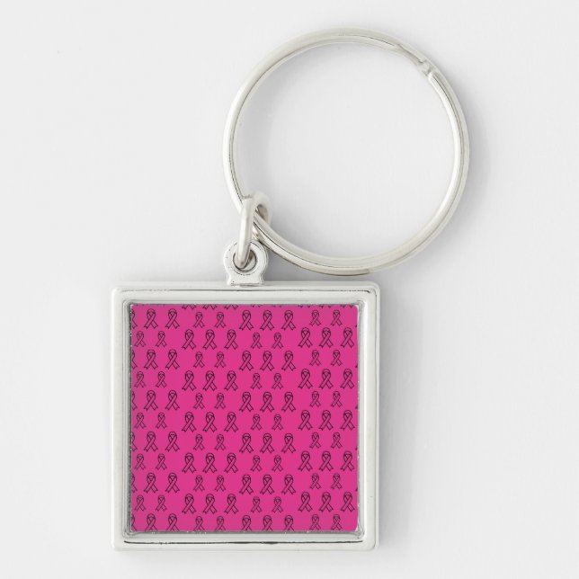 Breast Cancer Awareness Keychain Schlüsselanhänger (Vorne)