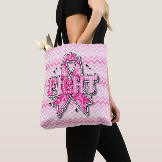 Breast Cancer Awareness Tote Bag 