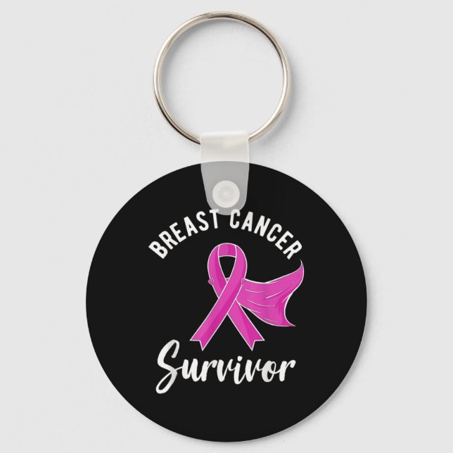 Breast Cancer Awareness Women Survivor Nk  Schlüsselanhänger (Vorderseite)