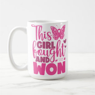 BREAST CANCER-BEWUSSTSEIN UND UNTERSTÜTZUNG KAFFEETASSE