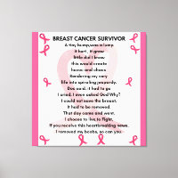 BREAST CANCER ÜBERLEBENSLAGE Kunst, Kultur