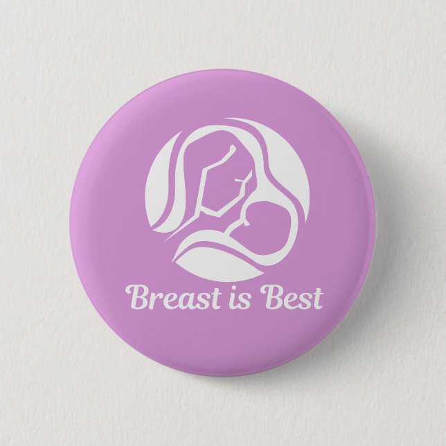 Breast is Best Button (Vorderseite)