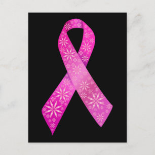 Breast Ribbon Cancer Postkarte