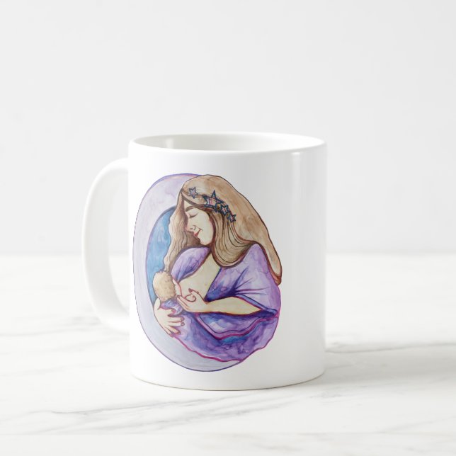 Breastfeeding Mother Goddess                       Kaffeetasse (Vorderseite Links)
