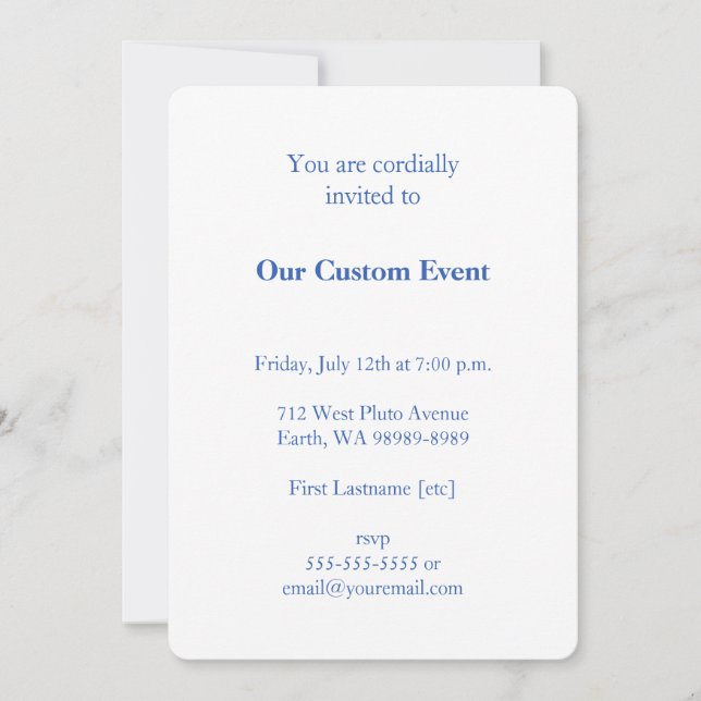 Breastfeeding / Nursing Icon Einladung (Vorderseite)