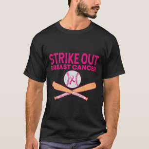 Breastkrebs-Baseball-Brustkrebs beenden T-Shirt